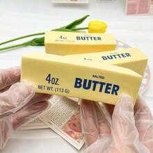 Soft Slow Rebound Realistic Butter Stick Squeeze Toy, Stress Relief, Healing Desktop Decor Creative Gift - Multicolor - View 6
