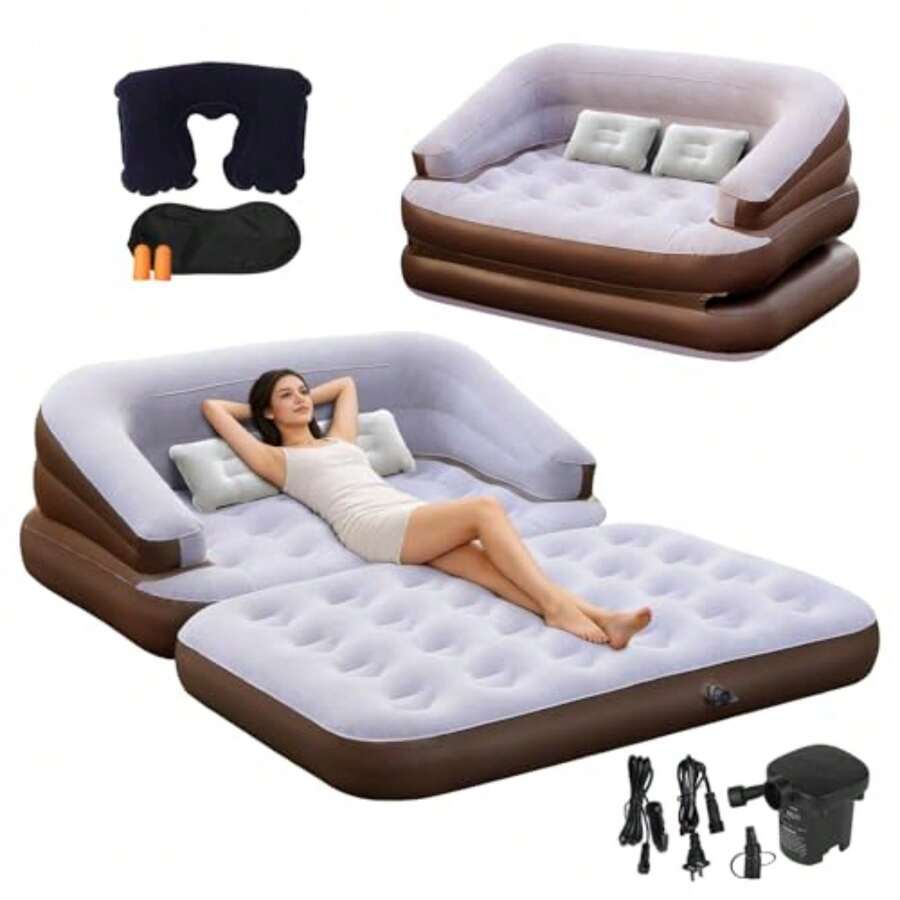 Sofa Bed Mattress - Mocha Grey - View 1