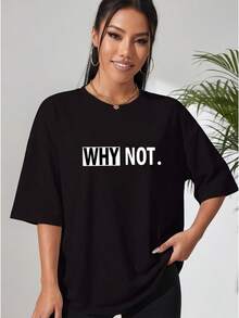 Women T-Shirts - 黑色 - 查看 1
