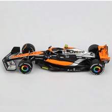Burago 1/43 2023 McLaren F1 MCL60 鉻漆 #4 Lando Norris #81 Os – F1 賽車模型 - MCL60 #4 - 查看 4