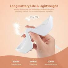 Red Light Therapy Device, Red Light Therapy Glasses, Eye Massager, Can Reduce Dark Circles And Eye Bags, Smooth Fine Lines, Relieve Eye Fatigue - Multicolor - View 9