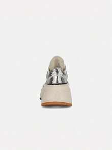 Converse 中性款 Chuck Taylor SEASONAL 帆布低筒運動鞋 A24282C - 銀色 - 查看 4