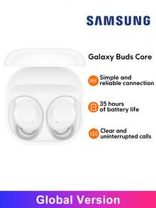 Samsung Galaxy Buds 主動降噪與沉浸式音效 35 小時播放時間 霍爾感測器、接近感測器、觸控感測器 藍牙 V5.4 IP54 - 查看 8