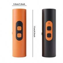 可充電手持式流浪寵物驅趕器，多功能戶外安全工具，適合騎單車與走路的便攜防護裝備，高效驅趕流浪寵物，適用於居家、庭院、陽台及日常外出，適合小型、中型與大型犬 - 黑色 - 查看 7