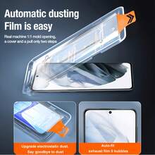 CASECOPS 2Pcs Full Coverage Privacy Tempered Glass Screen Protector, For Galaxy S26 Ultra/S26+/S26/S25 Ultra/S25+/S25/S24 Ultra/24 Plus/24/23/22/21, 9H+ Hardness, Ultra Clear, Anti-Scratch, Anti-Fingerprint, Easy Installation, Anti-Peeping, Includes Installation Kit, Compatible Phone Case - 2Pcs - View 2