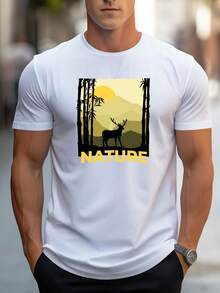 Men T-Shirts - 白色 - 查看 1