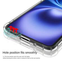 2 Packs TPU Soft Transparent Full Coverage Shockproof Anti-Scratch Anti-Drop Phone Case With Camera Airbag Protection Compatible With Iphone 17 Pro Max/17 Pro/17/16 Pro Max/16 Pro/16/15 Pro Max/15 Pro/15 - White - View 9
