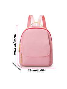 Personalized Back To School Backpack, Casual Versatile Music Idol Theme Print, Zipper Closure Nylon Material, Adjustable Shoulder Straps, Hand-Carry, Dancing, Shopping, Outdoor Trips, Birthday Gift, Aesthetic, Fandom-Core, Concert Essentials - Multicolor - View 12