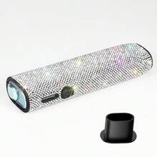 BLBLBL 1 Set Baru Casing Pelindung Mewah Berkilau Rhinestone Lucu yang Dirancang Khusus untuk IQOS ILUMA I ONE, Casing Pelindung Rokok Elektronik Soft Shell Anti-Jatuh + 1 Alat Pengganti: Cocok untuk Pecinta Kecantikan - MultiWarna - View 19