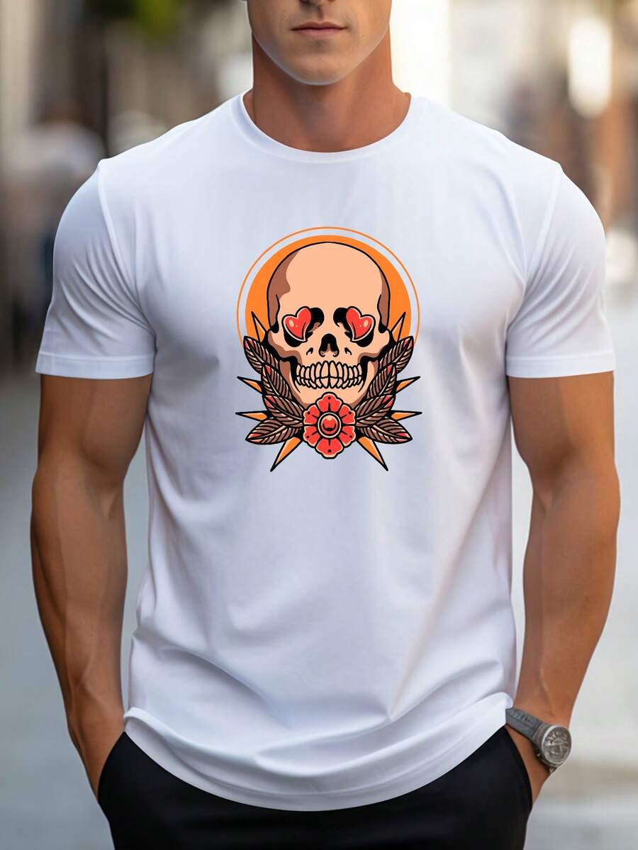 Camisetas de hombre - Blanco - Ver 1