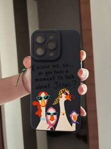 Cooles Bandana-Enten-Christliches-Lustiges-Zitat-Muster Flüssigsilikon Handyhülle Vollschutz Stoßfest Sturzfest TPU Weichgummi Hülle Kompatibel mit iPhone 11/17/17pro/13/14/15/15pro/15 Plus/15 Promax/16/16pro/16plus/16promaxr/17Air/12pro/13pro/14pro/17Promax/12promax/13promax/14promax/14plus &Kompatibel mit Samsung Galaxy/A54 A14 A15 S23 S24 S24ultra S25 A07 A17 S26 A57 - Verschiedenfarbig - Übersicht 2