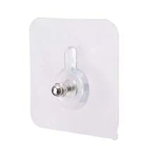 1pc-50pcs Optional, Invisible Seamless Screw Stickers, No-Drill Picture Hanging Hooks, Suitable For Photo Frames, Dry Walls And Hard Walls, Easy To Install, No-Damage Hooks, Wide Application, Home Essential. - Multicolor - View 4