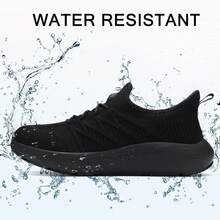 Non Slip Work Shoes For Women Slip Resistant Work Shoes For Womens Slip On Waterproof Sneakers Water Resistant Zapatos Trabajo Kitchen Chef Shoes - Black - View 6