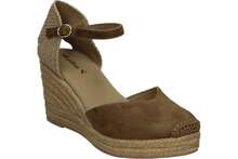 SKYDIVA | Alpargatas con Cuña Skydiva Aesthetic + para Mujer – Yutes de Esparto en Color Camel – Esparteñas con Hebilla – Espadrilles con Cuña Alta y Cómoda – Estilosas y Versátiles – Moda - Camel - Ver 2