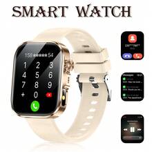 NcmRyu SmartWatch 新款熱銷智慧手錶：女性手錶，支援通話/接聽、計步、卡路里追蹤、運動模式、遠端相機、音樂控制、訊息通知，男士手錶，智慧手環，智慧手錶 - 彩色 - 查看 12