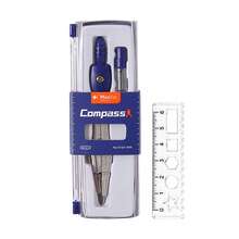 Geometry Compass Set With 6cm Mini Ruler, 2 Pieces Metal Drawing Compass With Replacement Lead Core, Precision Math Compass Tool For Circle Drawing, Geometry, Drafting, Sketching, School Supplies, Engineering And Art Drawing,Back To School,1Pc/2Pcs - Sets - View 9