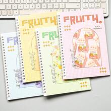 A5 Spiral Notebook 40 Sheets 1pc Lined Inner Pages Notepad Office Supplies Record Notebook Student Learning Textbook Notebook Gold Foil Hardcover Notebook School Back To School Essential Notebook - A5 - View 3