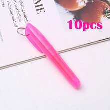 Custom Text LOGO Multi-Color Hanging Ring Highlighter Pen, Student Colorful Single-Tip Highlighter Pen For Key Point Marking, Doodle, Planner, Marker Pen For Teachers, School Supplies - Motivational Phrases, Durable Clip Design, Multi-Color Tones (Ideal Gift) - Multicolor 2 - View 28