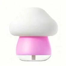 多色小夜燈加濕器 USB充電式 家用臥室辦公室 水霧加濕器 - Mist - 查看 7