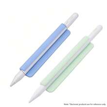 2 buah Tempat Penyimpanan Silikon untuk Pena, Klip Sarung Pena, Kompatibel dengan Apple Pencil, Sarung Pena Silikon dengan Perekat, Desain Saku untuk Penyimpanan Aman Stylus, Casing Pelindung Pena Portabel Tahan Guncangan dan Jatuh - MultiWarna - View 12