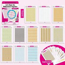 22-Page Spot The Difference Activity Cards, 3 Levels (Beginner, Intermediate, Advanced) Attention Training Game, Children's Observation And Logic Ability Development Educational Toy, Children's Brain Learning Game - Multicolor - View 12