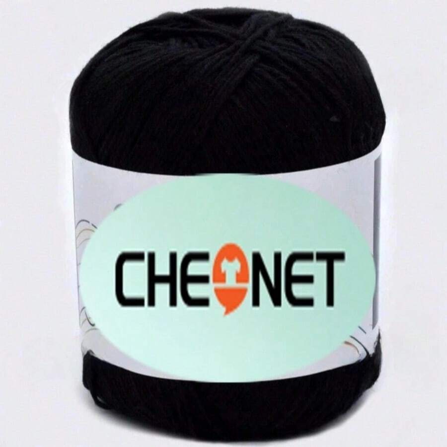 Cheonet Cotton Hand-Knitted Yarn, Suitable For Knitting And Crochet, Used For Sweaters, Blankets, 50g, Soft Yarn, Needlework