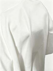 1pc Men's Casual Commute Business Shirt, Intricate Craftsmanship - Pearlescent Buttons, Comfortable 100% Polyester Fabric, Meticulously Made, Precise Stitching, Slim Fit - Recommended To Pair With Suit Jacket And Dress Pants - White - View 10