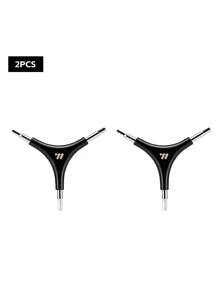 Kunci Hex Sepeda WEST BIKING Tersedia dalam Ukuran 4/5/6mm Alat Perbaikan Ringan dan Portabel Perlengkapan Bersepeda Multifungsi - MultiWarna - View 9