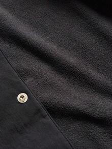 Adidas Men's ST 3ST  J Jacket Woven Hoodless Outerwear KR2499 - Black - View 4