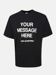 Nike 男款 AS U NSW TEE LSE YMH 1 短袖針織無領T恤 TIQ5861-010 - 黑色 - 查看 1