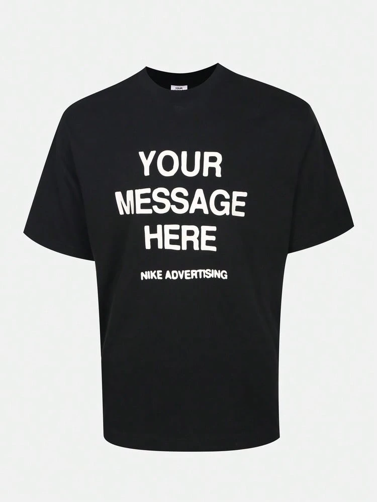 Nike 男款 AS U NSW TEE LSE YMH 1 短袖針織無領T恤 TIQ5861-010 - 黑色 - 查看 1