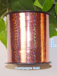 1 Rolle, Roségold Lockenband, geeignet für Geschenkverpackung, Ballonfäden, Hochzeiten, Geburtstage und andere Anlässe glänzende metallische Textur Band, geeignet für Blumensträuße und Blumenverpackungspapier, Valentinstag, Hochzeiten, Geburtstage und andere Anlässe. - mehrfarbig - Übersicht 7
