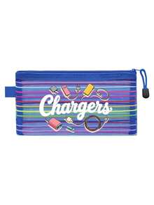 Colorful Striped Mesh Digital Bag, Charger Pattern, Charger Storage Bag, Data Cable Organizer Bag, Mesh Zipper Bag, Lightweight Cable Storage Bag, Multi-Functional Storage Bag, Store Data Cables, Chargers, Earphones, Travel Supplies, Keep Your Cables Organized, Compact And Portable, Suitable For School, Office, Travel, Perfect Birthday Gift, Party Gift, Back To School Gift - Multicolor - View 14