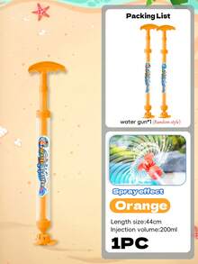 Summer Water Play Essential! Rotating Water Gun Takes Fun To A New Level. With Cool Rotating Water Outlet Design, The Nozzle Automatically Rotates During Spraying, Creating A 360-Degree Water Pattern - B - View 12
