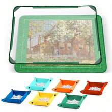 NEW Jigsaw Puzzle Board 1000 Pieces, 32"X22" Storage With 6 Sorting Trays And Cover UK - C - View 12