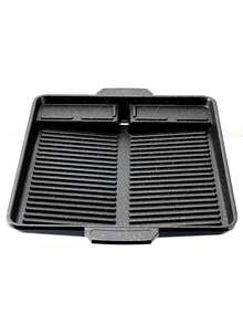 Korean-Style Non-Stick Grill Pan Rectangular Hot Plate Barbecue Pot Portable Oil Spill Baking Tray For Indoor Outdoor BBQ - Rectangle - View 10