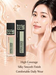 Maybelline 美寶林客製化粉底液 Flawless 版本 202，試用裝 18ml*2件，輕盈貼膚質地，高遮瑕，持久，抗暗沉，黃白調 - 查看 3