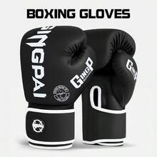 GINGPAI Boxing Gloves For Sanda, Combat Sports, Adult And Youth Training, Unisex Muay Thai Fighting - Multicolor - View 8