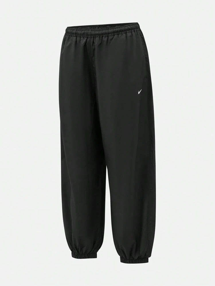 Nike 女款 AS W NK UV CLSSC 慢跑運動梭織長褲 IM8164-010 - 黑色 - 查看 1