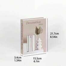 2/3pcs Home Fashion Faux Book Decor, Luxury Decorative Books, Living Room Decor, Home Decor, Coffee Table Books, Modern Fashion Decorative Books, Stackable Display Books, Hotel Decor, Gift - Decor Book - View 11