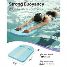 Swim Kickboard High-Buoyancy Swimming Kickboard For And Adults, EVA Foam Kickboard For Swim Training, Non-Slip Kick Board For Pool Workouts, Durable Swimming Board Blue - Blue - View 4