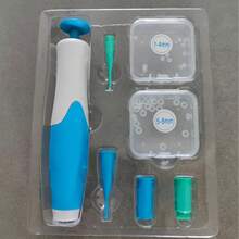Physical Neck Skin Tag Remover Tool For Skin Bumps, Warts And Moles - Blue-1Pc - View 1