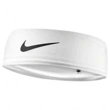Nike 運動髮帶 封閉式髮帶 快乾吸汗 健身籃球網球 白色 - 非開放 白色 速乾材質 - 查看 7