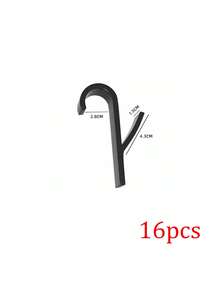 2/4/8/16pcs Multi-Function Towel Rack Hooks, Strong Load-Bearing Anti-Slip Bathroom Storage Rack, No Drilling Required Kitchen And Bedroom Storage Rack, Bathroom Radiator Toilet Radiator Horizontal Bar Bracket Hooks (Suitable For Hanging Bath Towels/Clothes/Cleaning Tools) - Multicolor - View 13