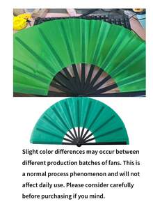Personalized Custom Folding Fan, Men/Women Rave Fan, Summer Beach Fan With Custom Text YASSS, Kung Fu Tai Chi Hand Fan Black Vintage Foldable Hand Fan - Multicolor - View 9
