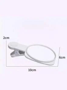 Vlog Selfie Mirror For Phone Photography And Live Streaming, HD Reflective Rear Camera Selfie Mirror Clip With Storage Box - one-size - View 6