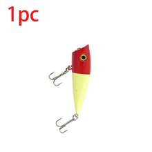 Mixed Fishing Lures Tackle Kit, Hard Soft Lures Set Contains VIB Popper Cicada Metal Spoon Curly Tail Swimbaits With Compartment Storage Box, Freshwater Saltwater Fishing Tackle For Bass Trout Pike Perch Angling - Multicolor - View 13