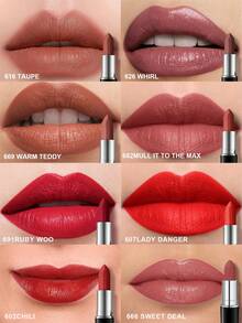 MAC M.A.C XIMAL Satin Matte Lipstick - 682 Mull It To The Max (Dirty Peach) 3.5g - 682 MULL IT tO tHE MAX 0.12 Oz./3.5g - View 10