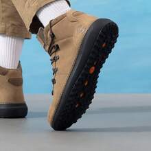 Timberland Men's Outdoor Sports Casual Mid-Top Hiking Boots, Grip & Wear-Resistant - Brown - View 4