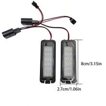 Suitable For VW GOLF 5/6/7 Canbus License Plate Light White Light, Touareg 3D0943021A, 2pcs/Pack - 2 Pieces - View 8